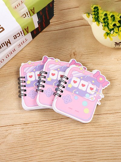 卡通圈装异形笔记本