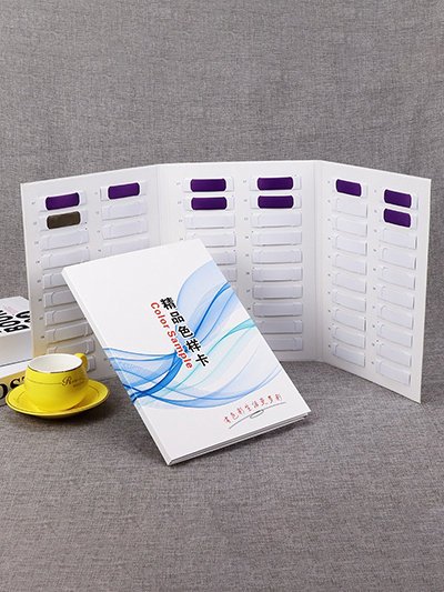 带孔布定制色卡